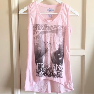 Disney Frozen Elsa Women’s Pink Tank Top Size XS